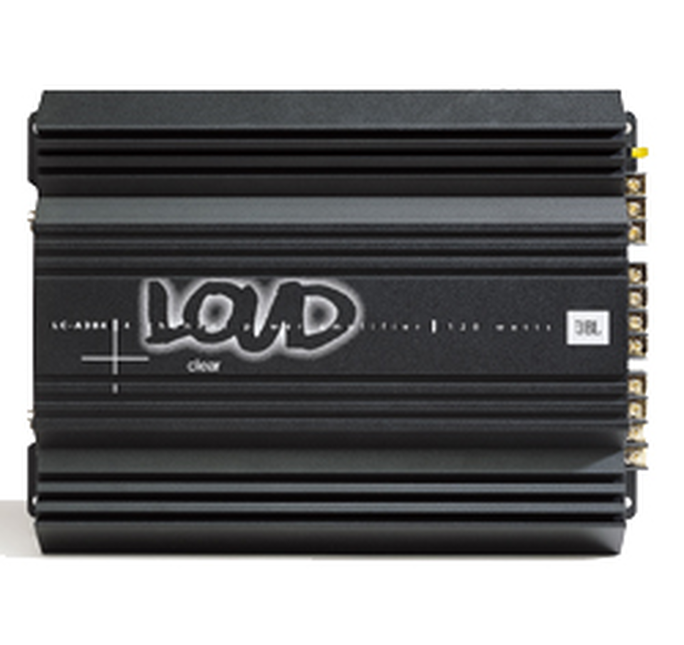 LCA 304 - Black - 4-Channel Amplifier (30 watts x 4) - Hero